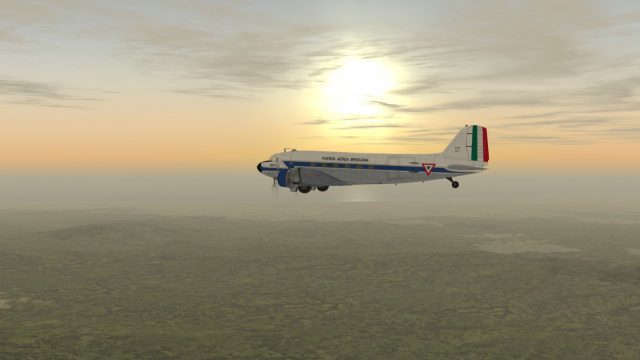 Screenshot 1 — Mexican Air Force Douglas C-47 ETM