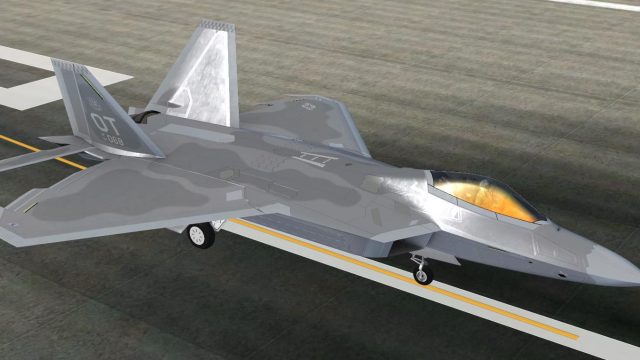 Screenshot 1 — IRIS Raptor Driver 422nd TES