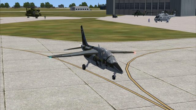Screenshot 1 — German Air Force Alphajet JaboG 40