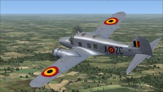 Screenshot 2 — Belgian Air Force Avro Anson C12