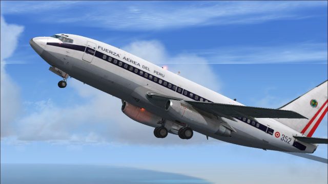 Screenshot 1 — Air Force Peru Boeing 737-200