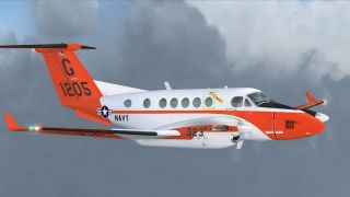 Screenshot 3 — US Navy Beechcraft King Air B200 N323