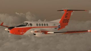 Screenshot 6 — US Navy Beechcraft King Air B200 N323