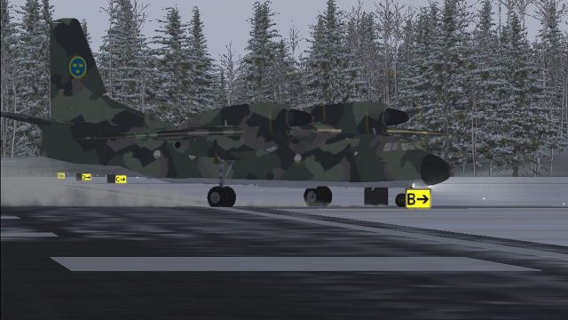 Screenshot 1 — Swedish Air Force Antonov An-32