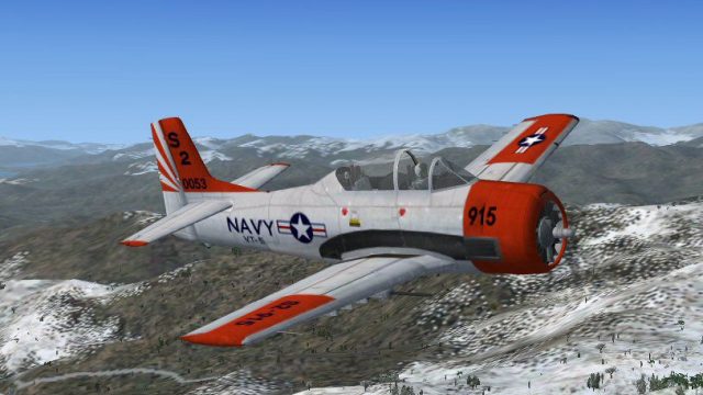 Screenshot 1 — US Navy North American Aviation T-28 VT-5