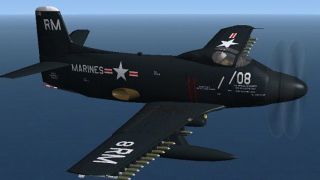 Screenshot 8 — Douglas A2D-1 Skyshark With Updated Panel