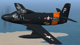 Screenshot 6 — Douglas A2D-1 Skyshark With Updated Panel