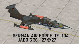 Screenshot 1 — German Air Force TF-104 27+27