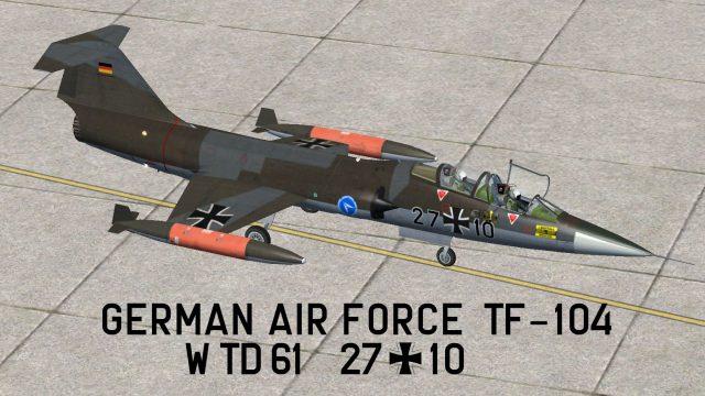 Screenshot 1 — German Air Force TF-104 27+10