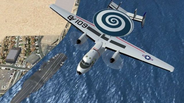 Screenshot 1 — US Navy E-2C 2000 Hawkeye
