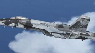 Screenshot 5 — US Navy VMFAT-101 Sharp Shooters Camouflage F/A-18E