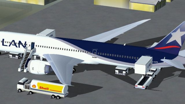 Screenshot 1 — LAN Airlines Boeing 787-9