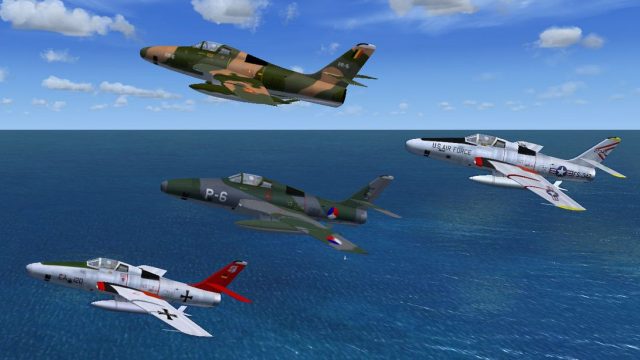 Screenshot 1 — Republic RF-84F Thunderflash