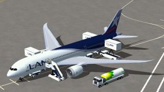 Screenshot 1 — LAN Airlines Boeing 787-8