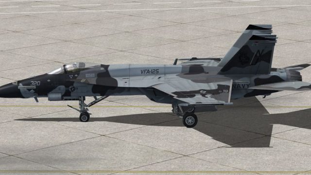 Screenshot 1 — US Navy VFA-125 Rough Raiders F/A-18E