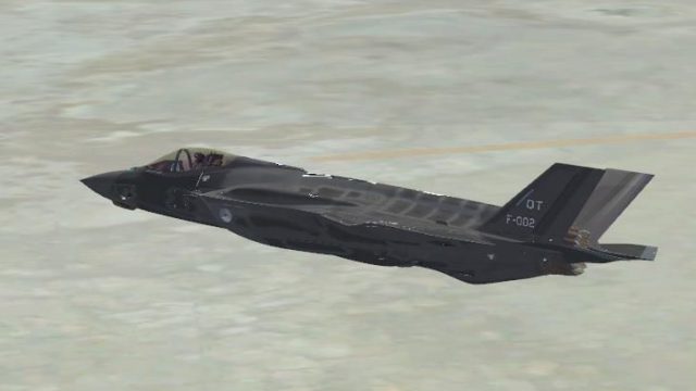 Screenshot 1 — RNLAF F-35A