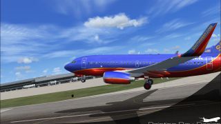 Screenshot 1 — Southwest Airlines Boeing 737-700, registration N240WN