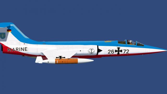 Screenshot 1 — German Marine Air Wing 2 F-104G Vikings