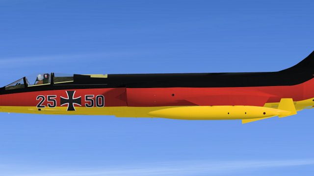 Screenshot 1 — Lockheed F-104G 25+50 JaboG 34