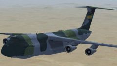 Lockheed C5 Galaxy With Updated Panels for FSX