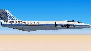 Screenshot 1 — Luftwaffe Lockheed F-104G 98+04 (26+60) WTD61