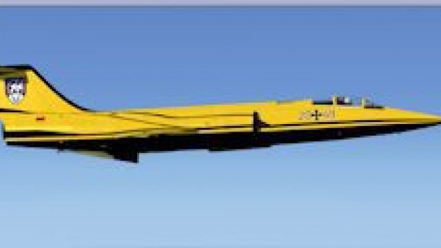 Screenshot 1 — Luftwaffe Lockheed F-104G 20+49 Feldwerft