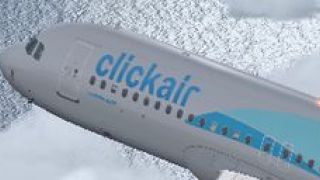 Screenshot 5 — Clickair Airbus A320-214, registration EC-KCU