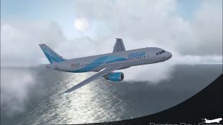 Screenshot 1 — Clickair Airbus A320-214, registration EC-KCU