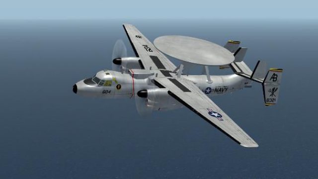 Screenshot 1 — Grumman US Navy E-2C Hawkeye VAW-125