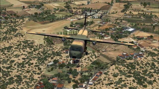 Screenshot 1 — Spanish Air Force Casa C212 Aviocar 37-18 Camo