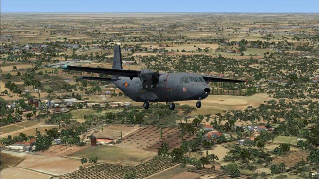 Screenshot 1 — Spanish Air Force Casa C212 Aviocar 37-18 Grey NATO