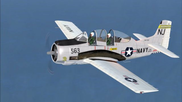 Screenshot 1 — North American T-28C ZK-JGS