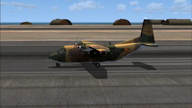 Screenshot 1 — Spanish AF Casa C212 Aviocar 46-31 Camo