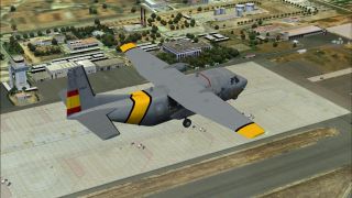 Screenshot 2 — Spanish AF Casa C212 Aviocar 801 Grey