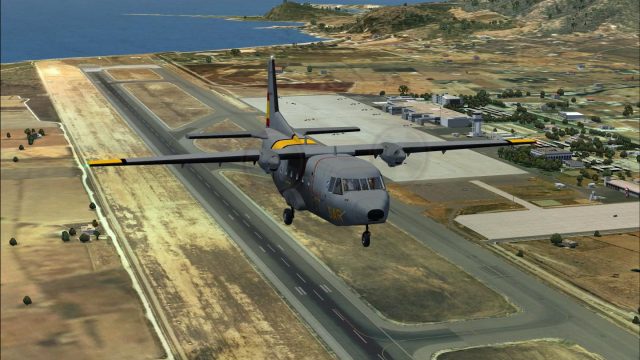 Screenshot 1 — Spanish AF Casa C212 Aviocar 801 Grey