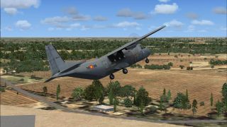 Screenshot 1 — Spanish Air Force Casa C212 Aviocar 72-09 Grey NATO