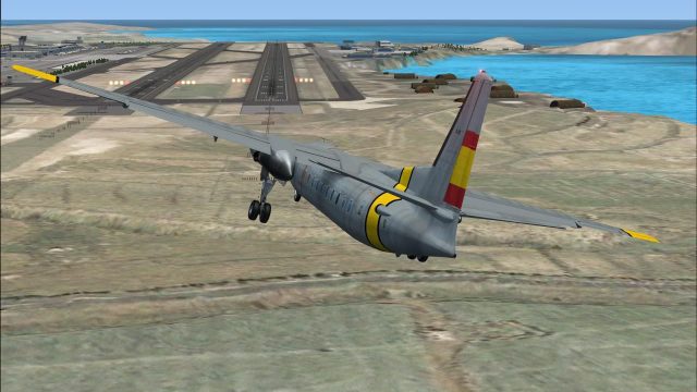 Screenshot 1 — Spanish Air Force Fokker F27 SAR