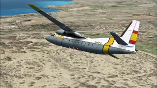 Screenshot 3 — Spanish Air Force Fokker F27 SAR White