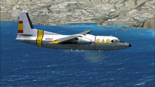 Screenshot 8 — Spanish Air Force Fokker F27 SAR White