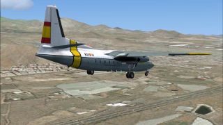 Screenshot 13 — Spanish Air Force Fokker F27 SAR White
