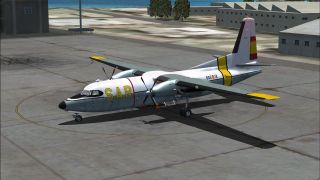 Screenshot 22 — Spanish Air Force Fokker F27 SAR White