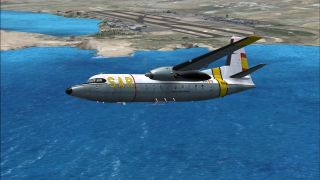 Screenshot 10 — Spanish Air Force Fokker F27 SAR White
