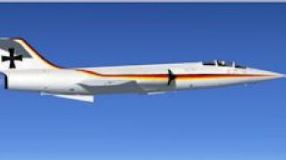Screenshot 3 — Luftwaffe F-104G 22+91 Silver Star