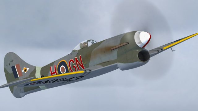 Screenshot 1 — Hawker Tempest VI 249 Sqdn 1947