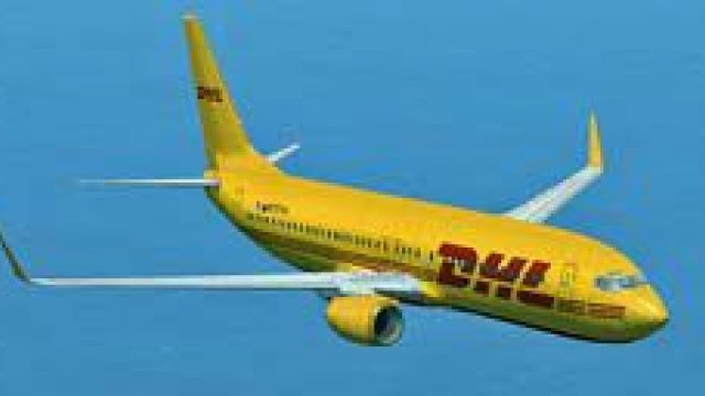 Screenshot 1 — DHL Boeing 737-800