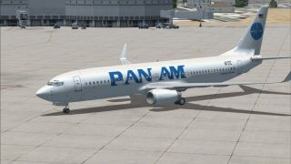 Screenshot 1 — Pan Am Boeing 737-800