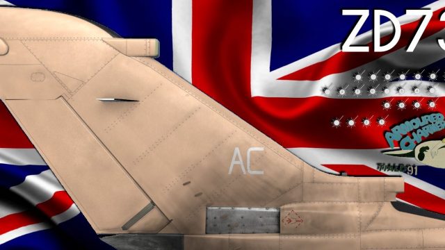 Screenshot 1 — RAF Panavia Tornado GR1 Gulf War Repaint Pack