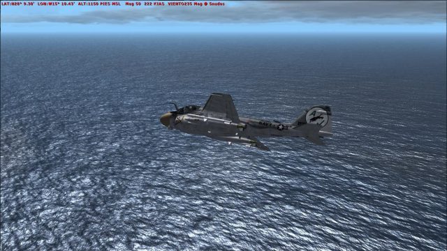 Screenshot 1 — US Navy A-6E Intruder VA-35 Black Panther
