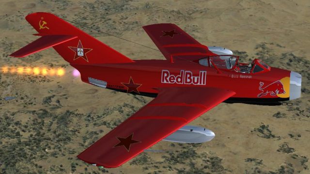 Screenshot 1 — Red Bull MiG 15