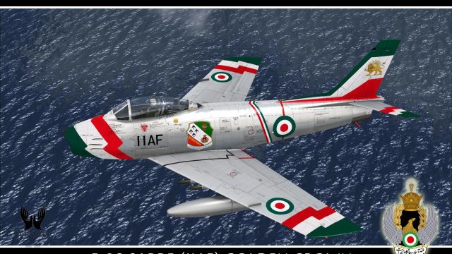 Screenshot 1 — Imperial Iranian Air Force F-86
